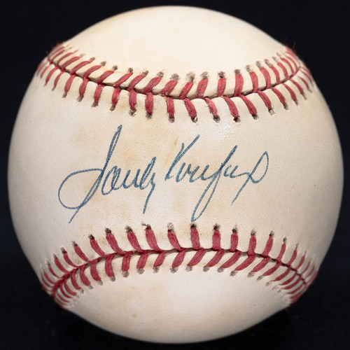 Sandy Koufax Signed Official National League Baseball JSA LOA #ZZ18862