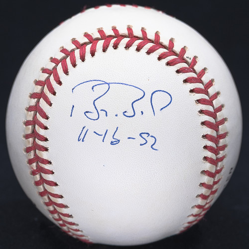 Barry Bonds Signed Official National League Baseball Clean! JSA COA #CI52628