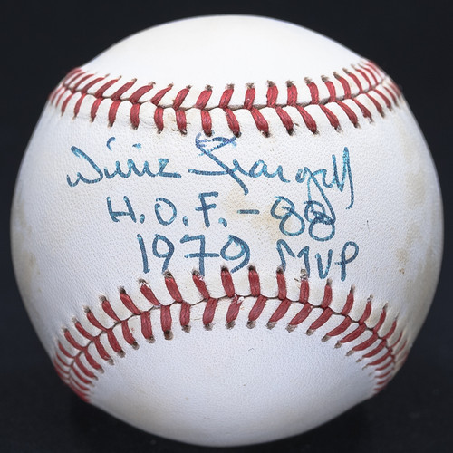 Willie Stargell HOF 88 1979 MVP Signed ONL Baseball JSA COA #CI52637