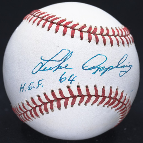Luke Appling HOF 64 Signed Official American League Baseball VERY RARE! JSA COA