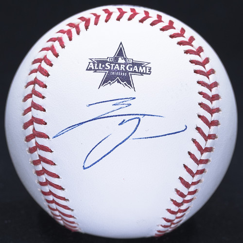 Shohei Ohtani Signed 2021 All Star Logo Official Baseball MLB/Fanatics Holos
