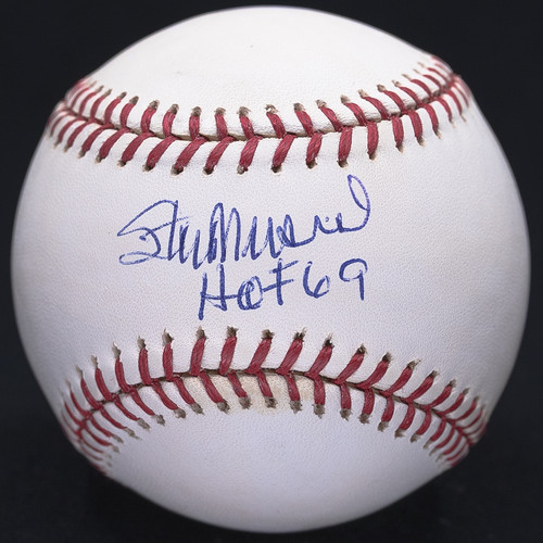 Stan Musial HOF 69 Signed Official Major League Baseball JSA COA #V11171