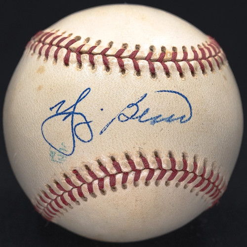 Vintage Yogi Berra Signed Official American League Cronin Baseball JSA COA