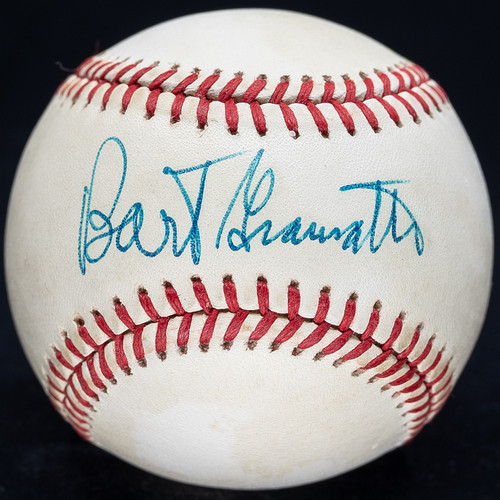 Bart Giamatti Signed Official National League Baseball BAS LOA