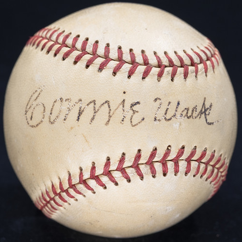 Connie Mack Single Signed Reach Official League Baseball PSA LOA