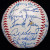 1960 AL All Stars Signed OAL Ball Mickey Mantle Ted Williams Roger Maris JSA LOA