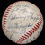 World Class 1951 Yankees Team Signed Baseball WS Champs Mickey Mantle Rookie PSA