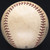 Jack Warhop Single Signed Baseball Babe Ruth's First Home Run Victim! BAS LOA