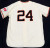 Willie Mays 660 HR 3283 Signed Mitchell & Ness New York Giants Jersey PSA Holo