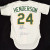 Rickey Henderson 5X STAT Signed Vintage Rawlings Oakland Athletics Jersey PSA
