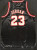 Michael Jordan Signed Black Nike Chicago Bulls Jersey White Numbers! UDA COA