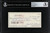 Jackie Robinson Signed Personal Check 1965 Clean Auto! BAS Graded MINT 9!