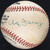 Charles "Chub" Feeney Signed Signed Official National League Baseball PSA LOA
