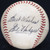 Magnificent Gil Hodges Single Signed Autographed Baseball JSA LOA