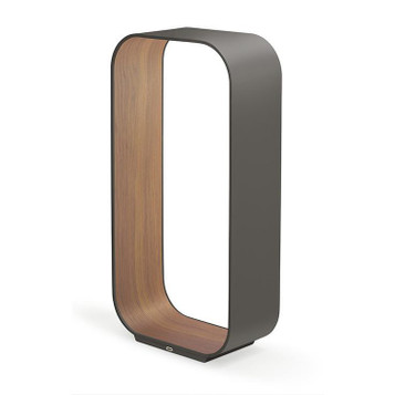 Table Contour Large Graphite / Walnut