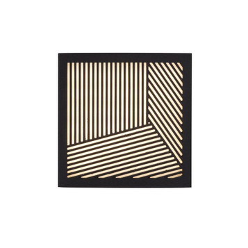 Nordlux Wall Maze Straight Black