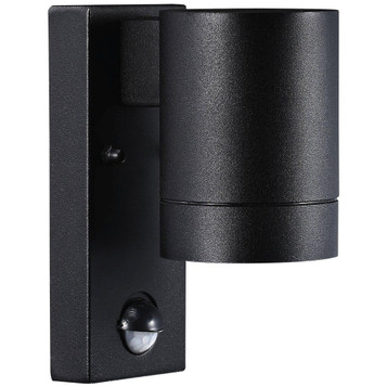 Nordlux Wall Tin Maxi Sensor Black