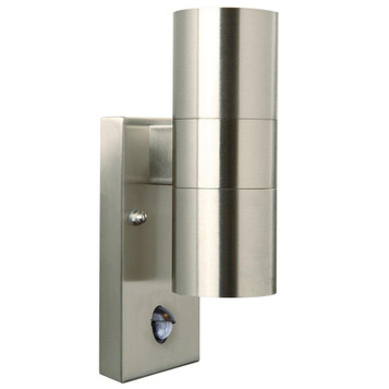 Nordlux Wall Tin Sensor Stainless steel