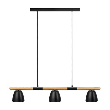 Nordlux Pendant Theo 3-Pendulum Black