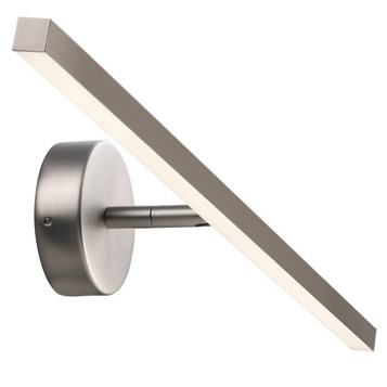 Nordlux Wall IP S13 60 LED Brushed Metal