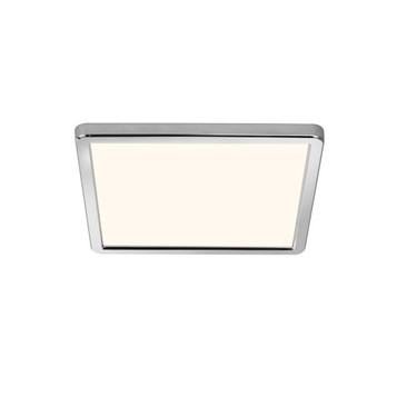 Nordlux Oja Square 29x29 IP54 BATH 3000K/4000K 14.5W Chrome