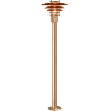Nordlux Phoenix Mini Outdoor Bollard 1x16W E27 Copper Satinated