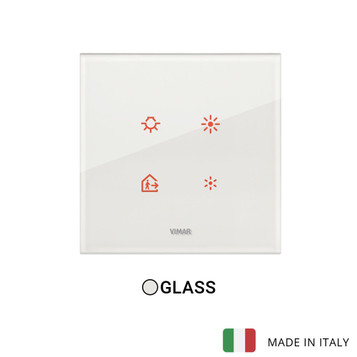 Eikon Tactil Plate 2M White Eikon Tactil Plate 2M White