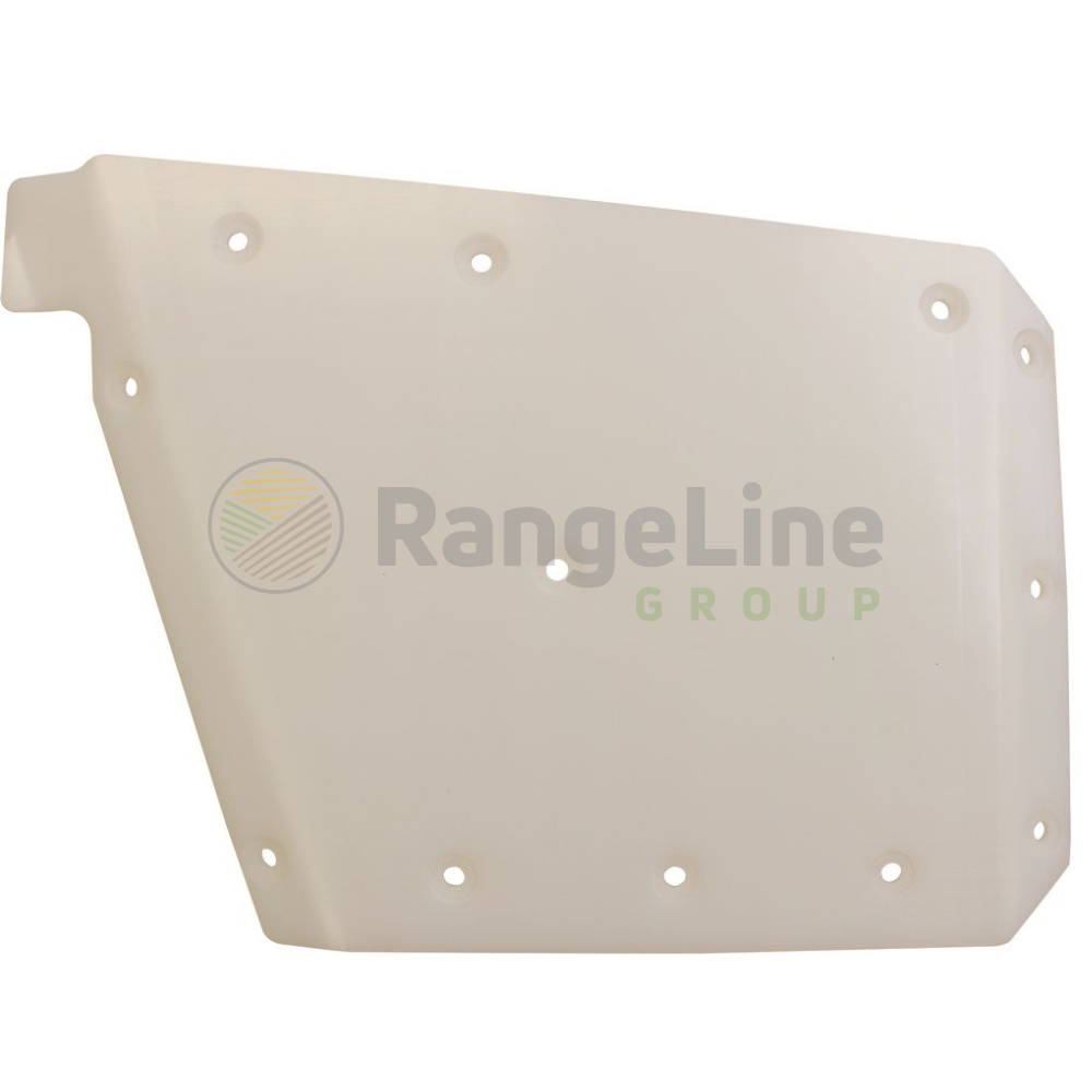 Poly Skid Plate, Left End; 87561540 - RangeLine Group