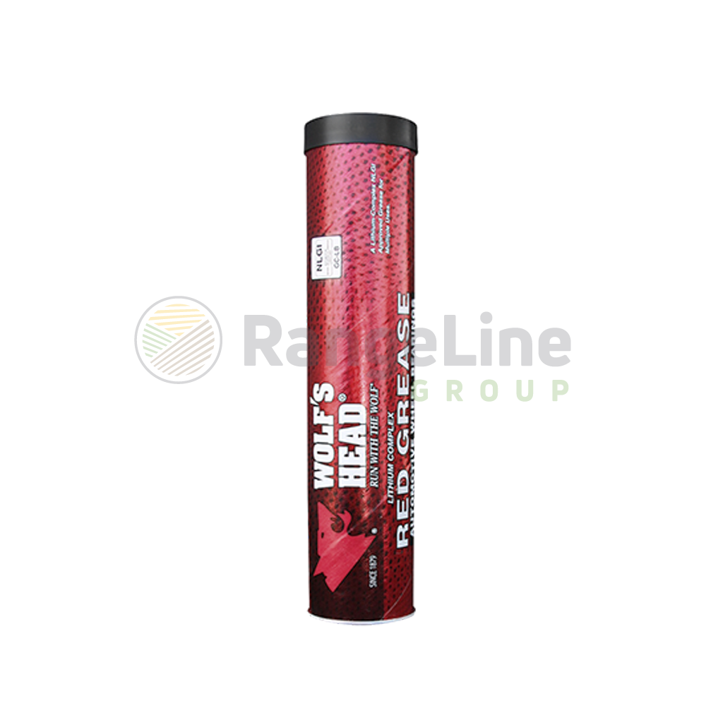 Wolf's Head Red Grease Tube Cartridge - RangeLine Group