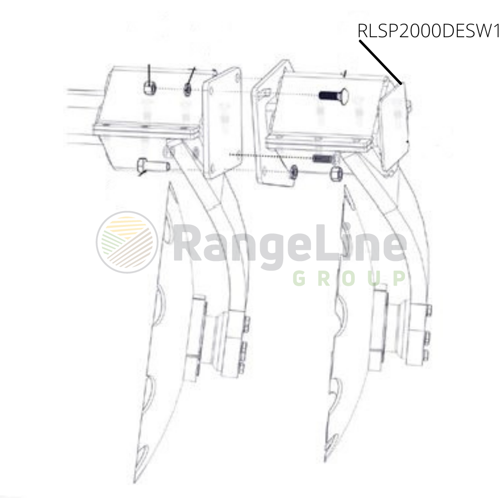 Deflector Left Hand Left Hand Deflector Extension - RangeLine Group