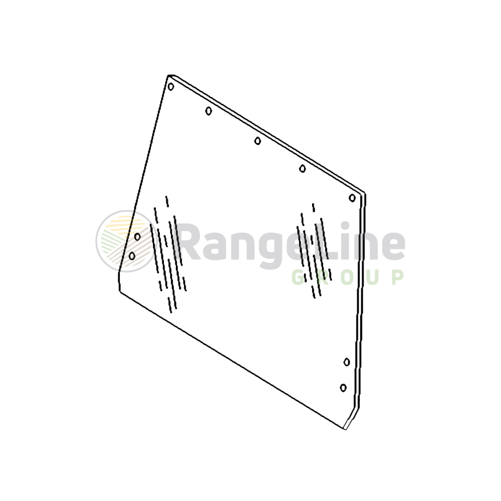 Cab Glass Rear To Fit John Deere® – New (Aftermarket) | Worthington Ag