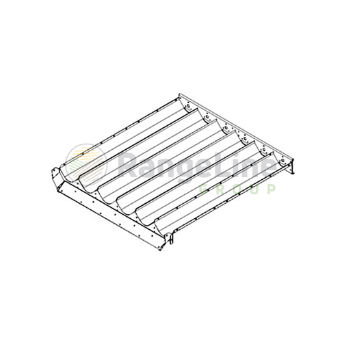 Front Auger Trough, Shoe Grain Supply; AH131236