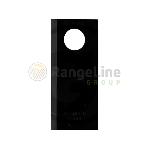 Right Blade to Fit Pottinger, 4.41" x 1.93", hole: 0.83", thickness: 0.16".