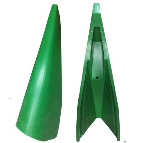 Poly Snout, 20" Green Center Short Front, JD Poly Snout, 20" Green Center Short Front, JD