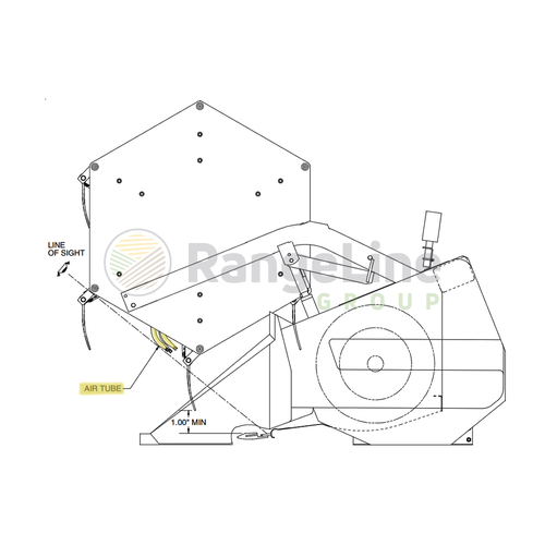 Weldment, Air Tube; 22153