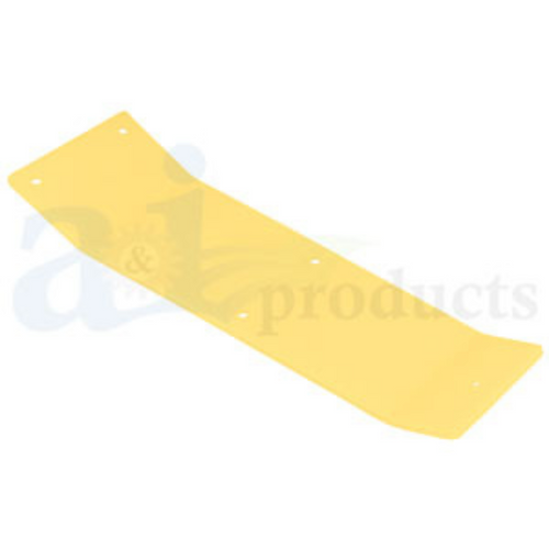 Plate, Skid; Float Arm, Poly, Raised, JD Plate, Skid; Float Arm, Poly, Raised, JD