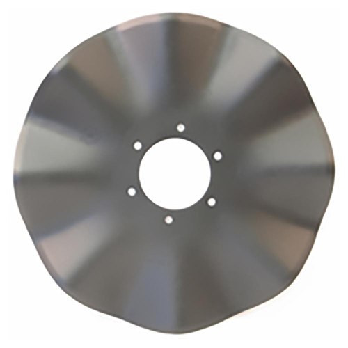 18" X 5MM 8 Wave Coulter Blade, 3-3/4" Center Hole 18" X 5MM 8 Wave Coulter Blade, 3-3/4" Center Hole