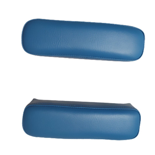 Blue Vinyl Arm Rest Set, Ford Blue Vinyl Arm Rest Set, Ford