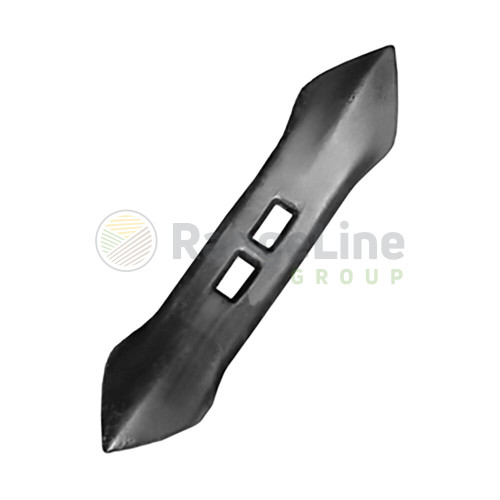 2" X 3/8" FCDP Reversible Spike, Double Point Shovel, 7/16" bolt size, 1 to 2" bolt spacing