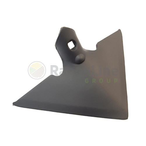 9" Danish Sweep V-Point, 7/16" Hole, 1/4" material