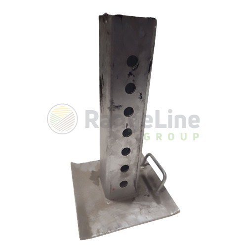 90mm SQ Side Wind Jack, Speedtiller Jack - RangeLine Group