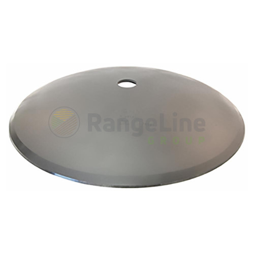 26"X5/16 Gauge Smooth Disc Blade, Center Hole 2" Round