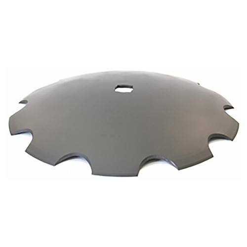 24" X 6MM, Notched Disc Blade, Standard Concavity, 1-1/2" Sq X 1-3/4" Round center 24" X 6MM, Notched Disc Blade, Standard Concavity, 1-1/2" Sq X 1-3/4" Round center