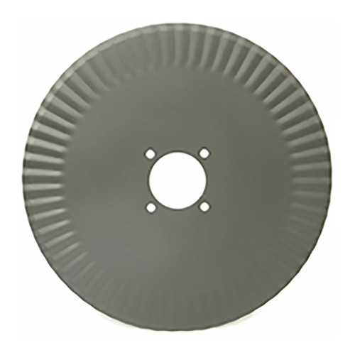 20" Ripple Coulter, DMI, 3-11/16" center, 4 17/32" holes on 5" circle, 7 GA 20" Ripple Coulter, DMI, 3-11/16" center, 4 17/32" holes on 5" circle, 7 GA