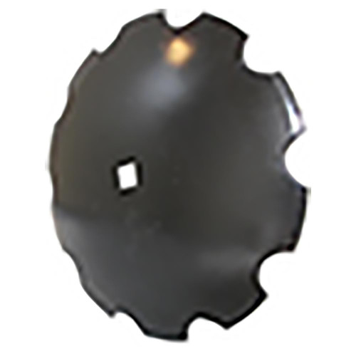 20" X 7 Gauge Notched Disc Blade (Center Hole 1-1/8" X 1-1/4" Sq), 39718141 20" X 7 Gauge Notched Disc Blade (Center Hole 1-1/8" X 1-1/4" Sq), 39718141