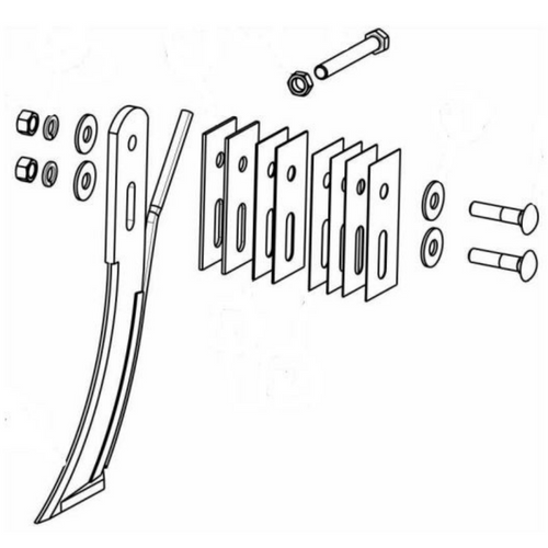Fertilizer Knife Kit 3/8" Tube Fertilizer Knife Kit 3/8" Tube