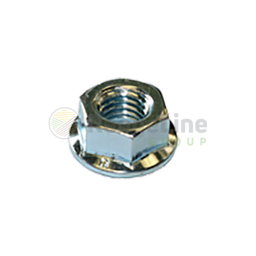 5/8" Serrated Flange Nut, Zinc