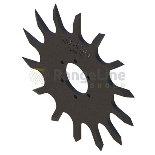 13" Left Steel Wheel for Martin