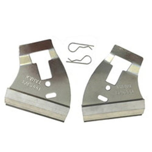 Tungsten Carbide Scraper kit; 1 RH and 1 LH scraper, to fit John Deere, AA62559 Tungsten Carbide Scraper kit; 1 RH and 1 LH scraper, to fit John Deere, AA62559