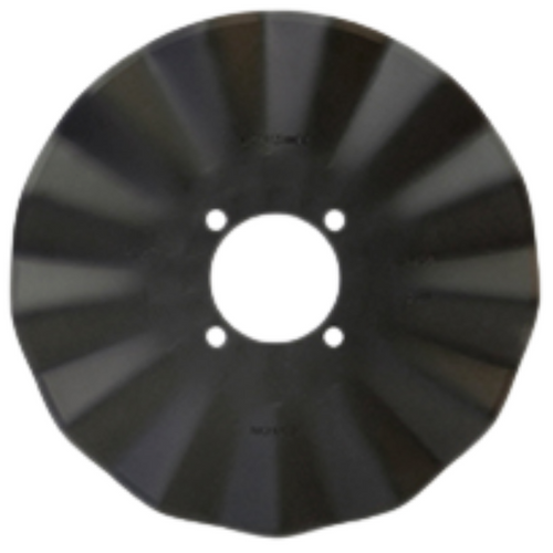 17" X 8 Gauge 13 Wave Coulter Blade, 4" Center Hole 17" X 8 Gauge 13 Wave Coulter Blade, 4" Center Hole